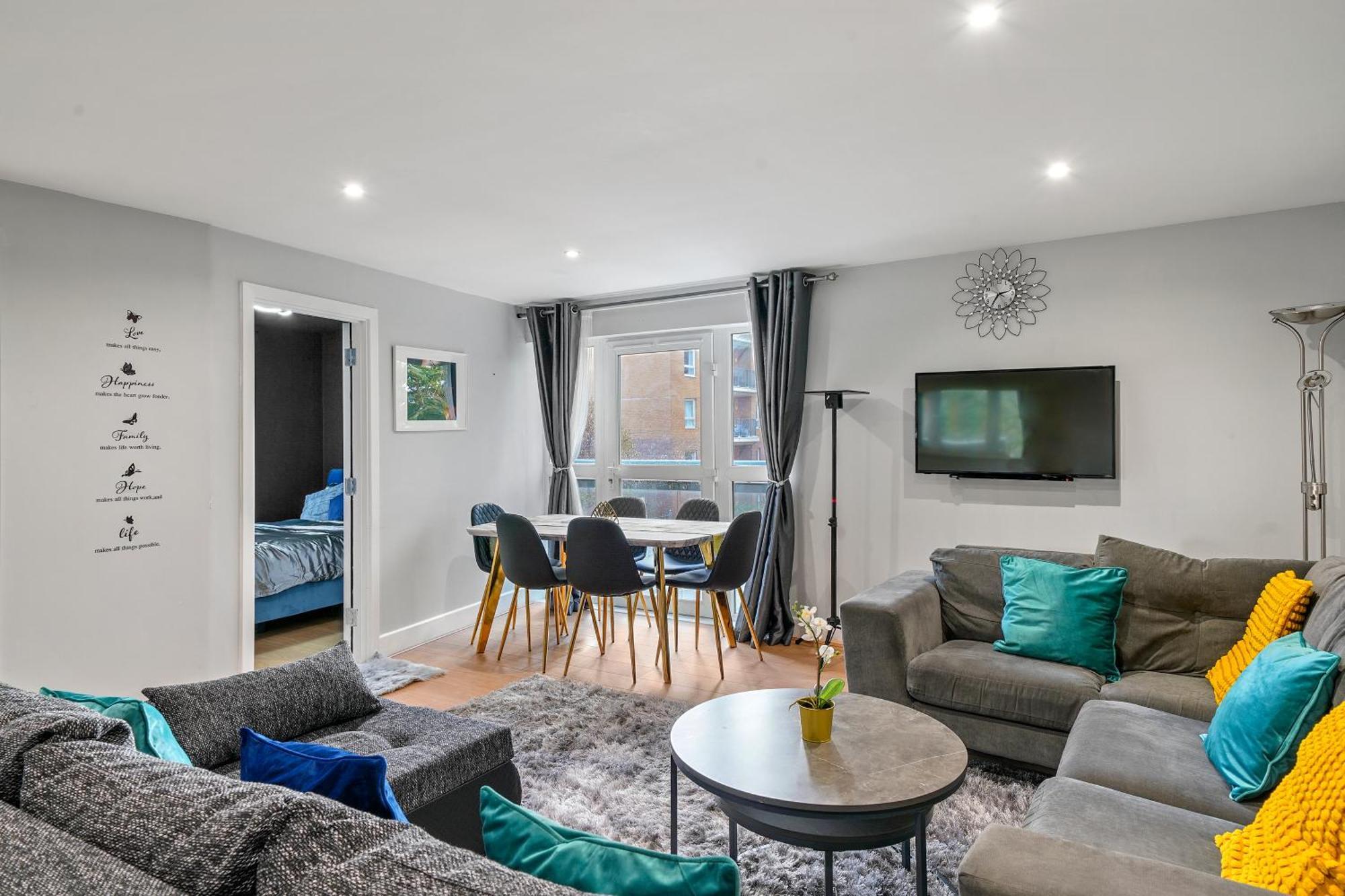 Elegant 3br 2bath Flat In Canary Wharf - O2 -excel Appartement *